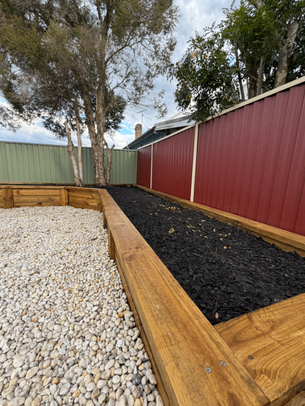 Outdoor entertaining area