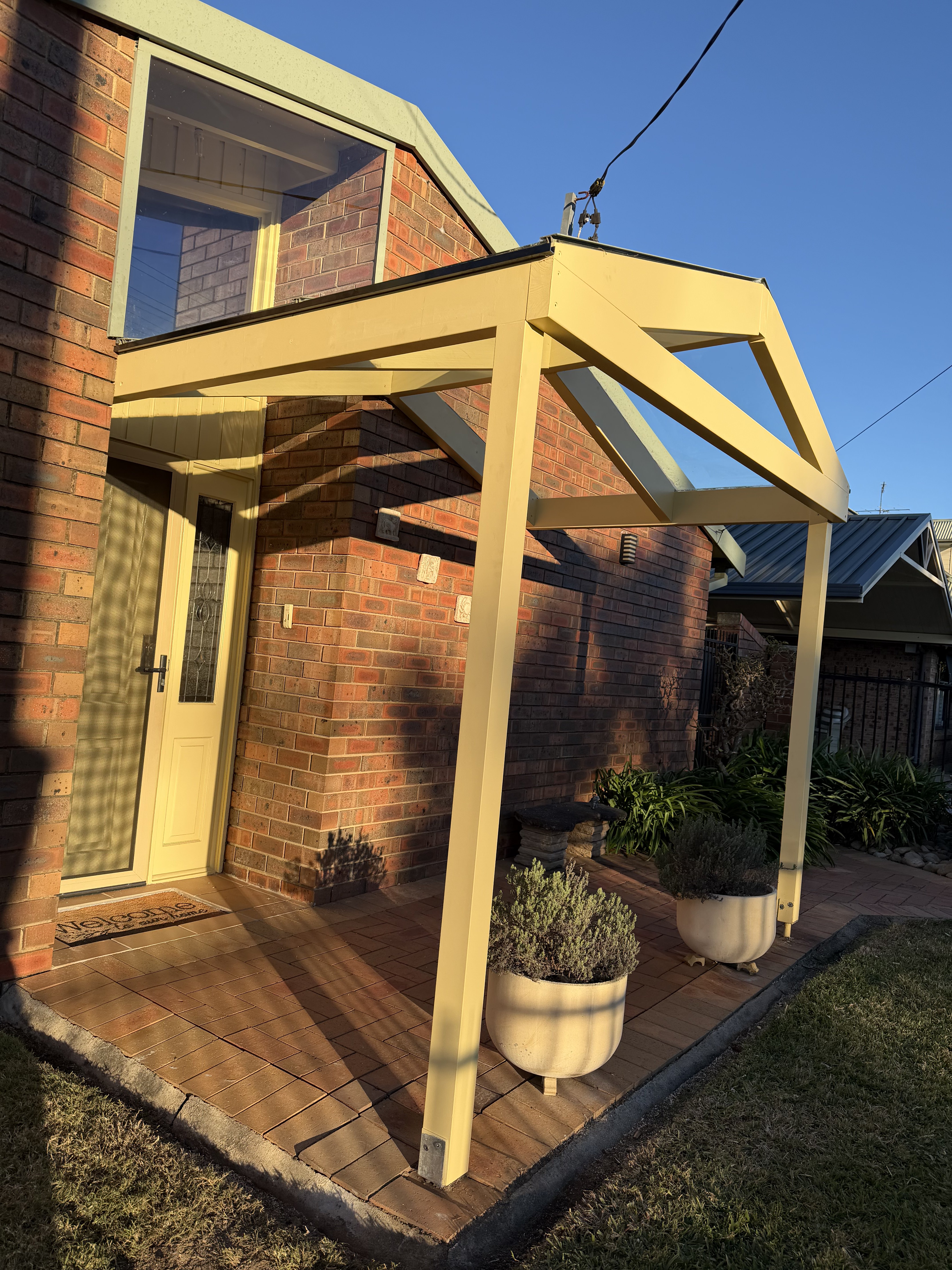 Pergola build by Superior Carpentry & Maintenance